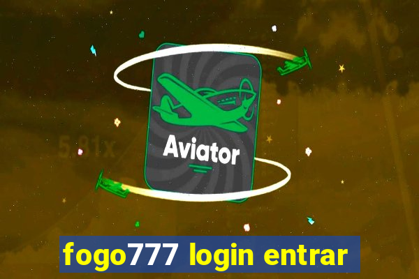 fogo777 login entrar